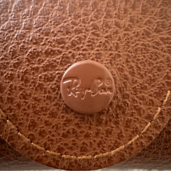 Ray Ban 56014 Pilot Aviator Gradient Sunglasses - Polished Gold / Brown - Picture 15 of 16